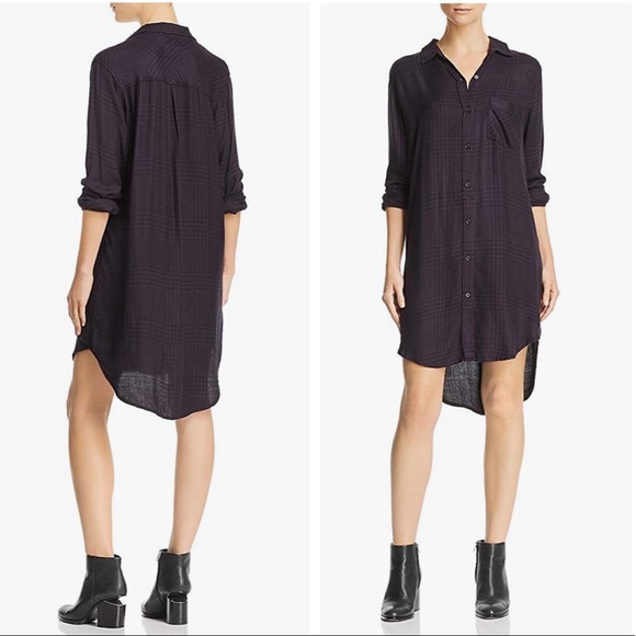 Rails Dresses & Skirts - NWT Rails Bianca plaid flannel shirt dress/tunic S